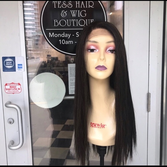 Brown Long wig 6X6 Freepart entire top sof… main image 5